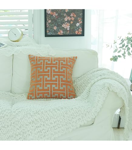 Amazon.co.jp: MIYOSHI RUG ALLGOOD FLOWER CUSHION COVER